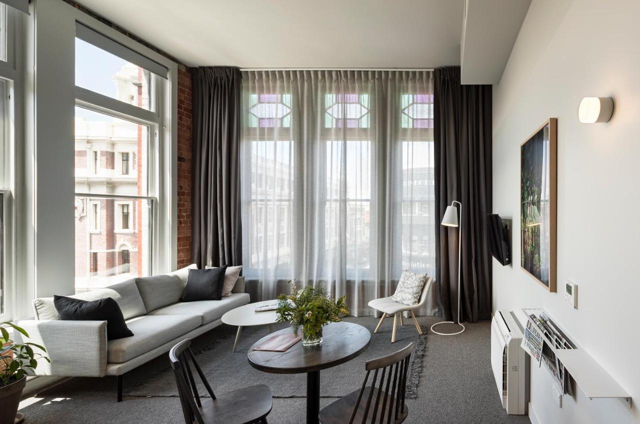 The Chamberson 호텔 더니든 외부 사진 The interior of a typical apartment