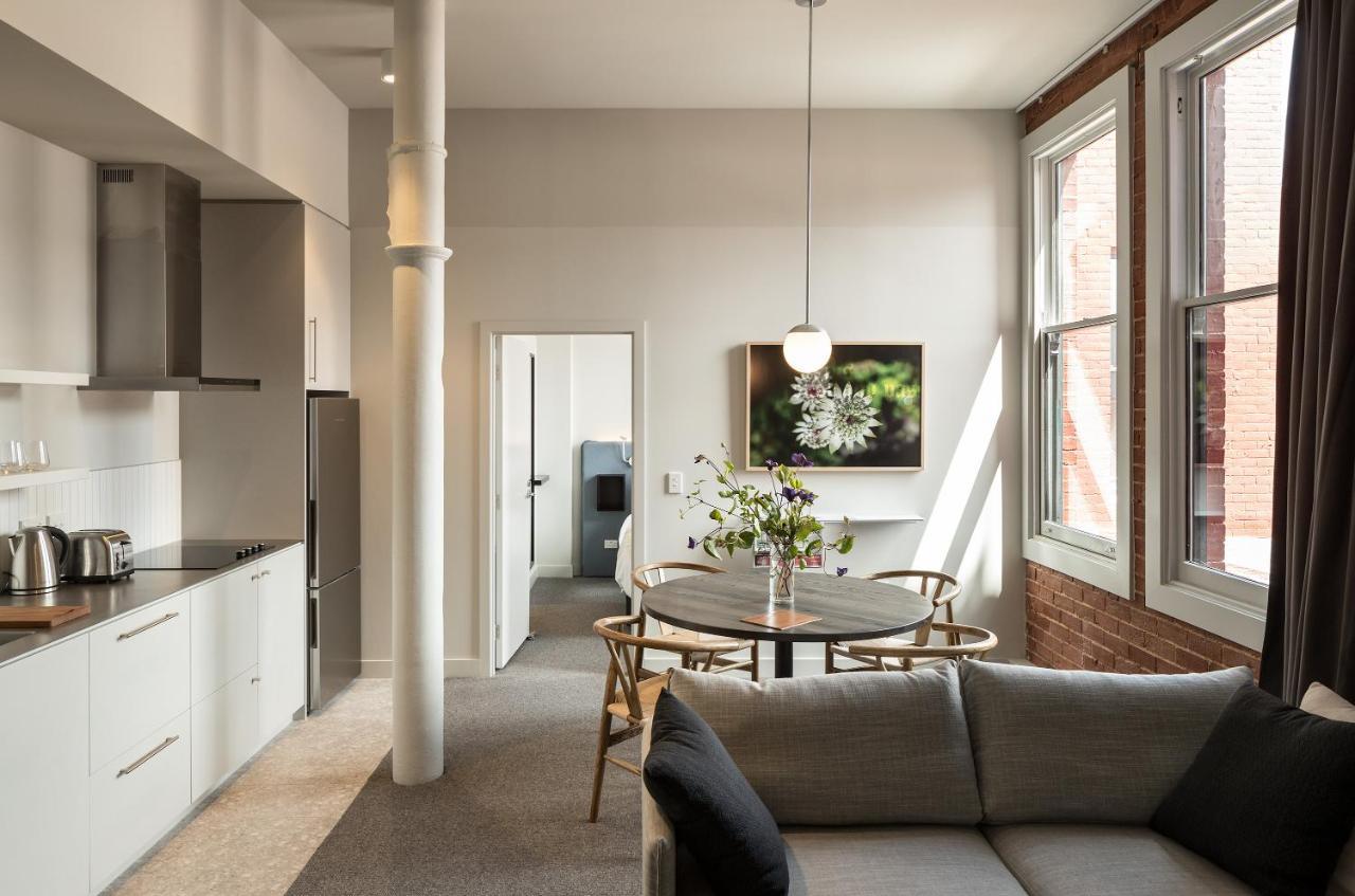 The Chamberson 호텔 더니든 외부 사진 The interior of a typical apartment